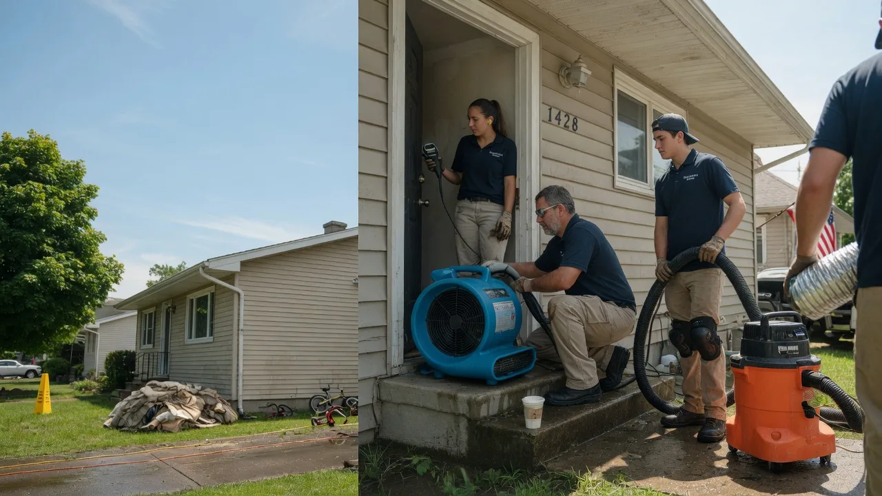 Water Damage Restoration in Bement, IL near me